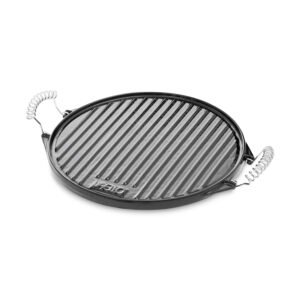 Plancha de hierro fundido esmaltada redonda
