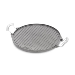 Plancha de hierro fundido redonda