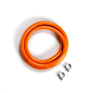 Goma gas butano 1.5 mts (con abrazaderas)