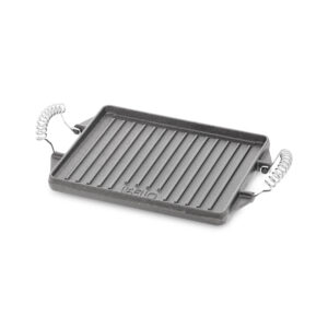 Plancha de hierro fundido rectangular